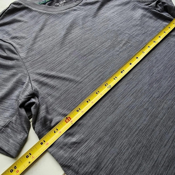 Dry Tek Gear Men'sTee Shirt UV Protection Gray Slate Hawk Sz S - Picture 4 of 7